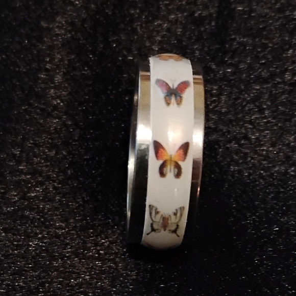Jewelry - Stainless Steel Butterfly Ring
